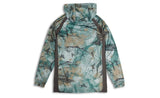 Pelagic Vaportek Youth Hoody Open Seas Camo Army Green