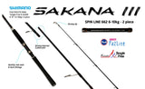 Shimano Sakana 3 Rods Spin Series