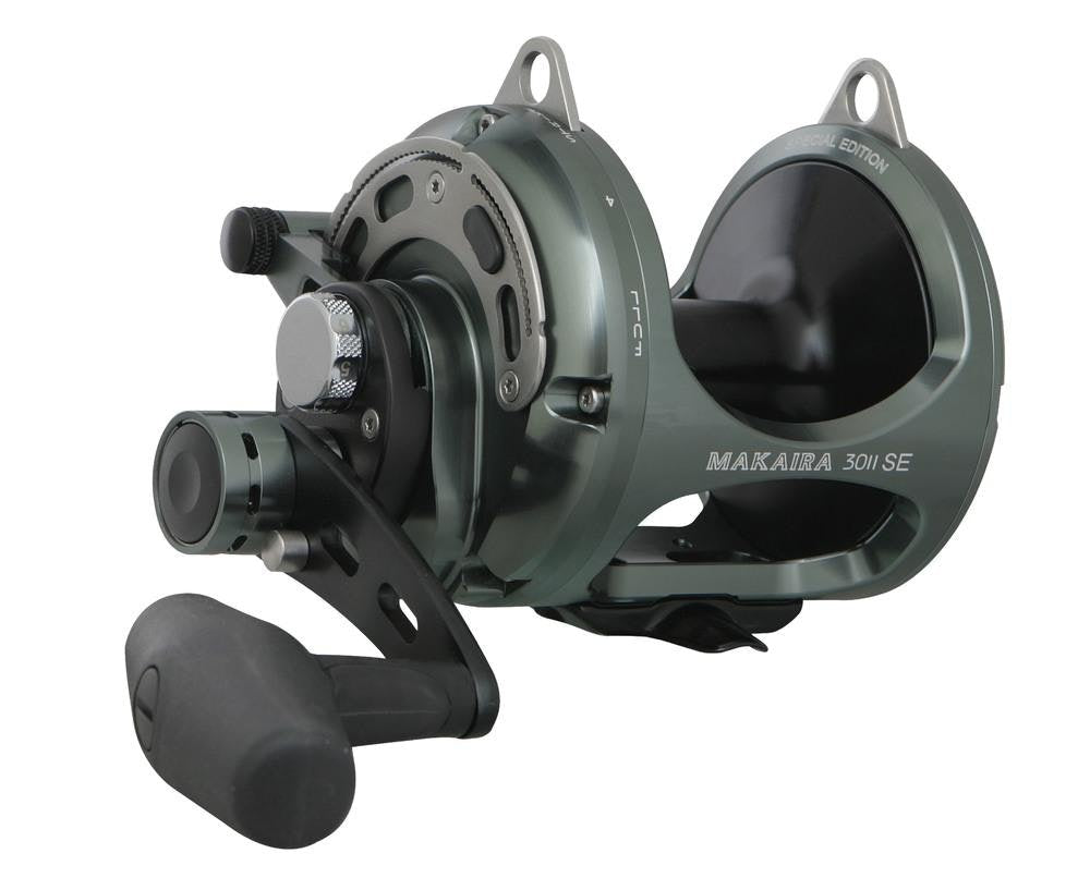 Okuma Makaira Gun Smoke Overhead Reels