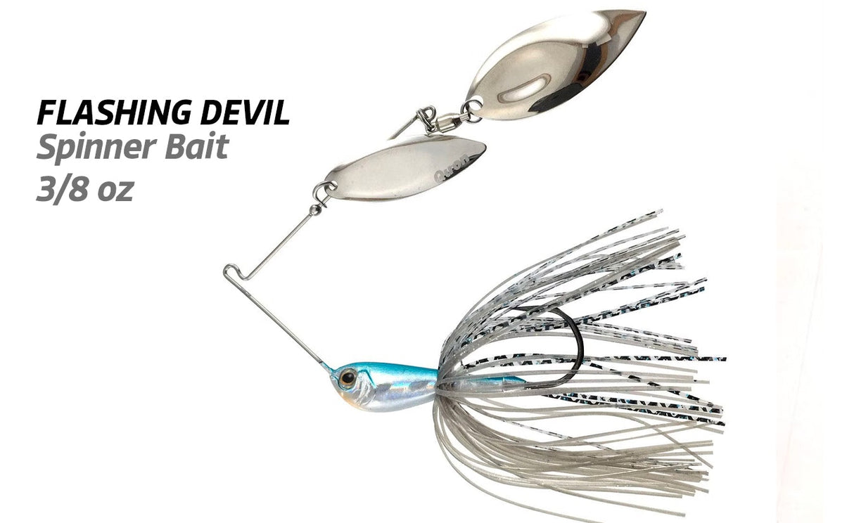 Jackson Qu-On Flashin Devil Spinner Baits