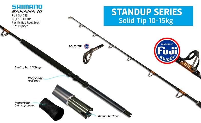 Shimano Sakana 3 Rod SeriesStandup Game Rod Series – Tackle World