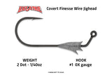 Bait Junkie Covert Finesse Wire Jighead