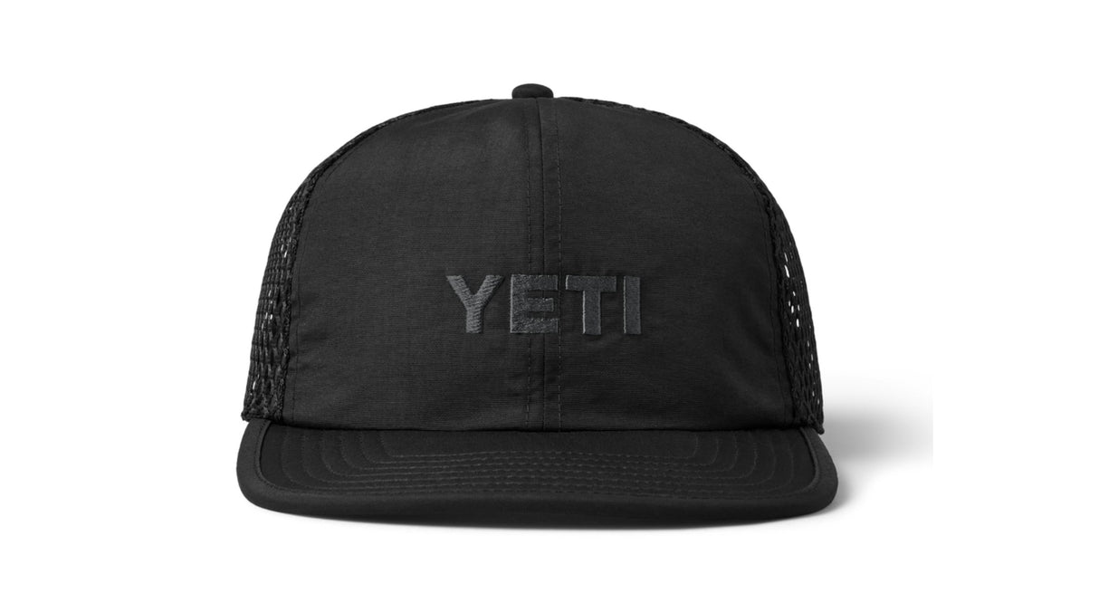 YETI Logo Performance Hat Black