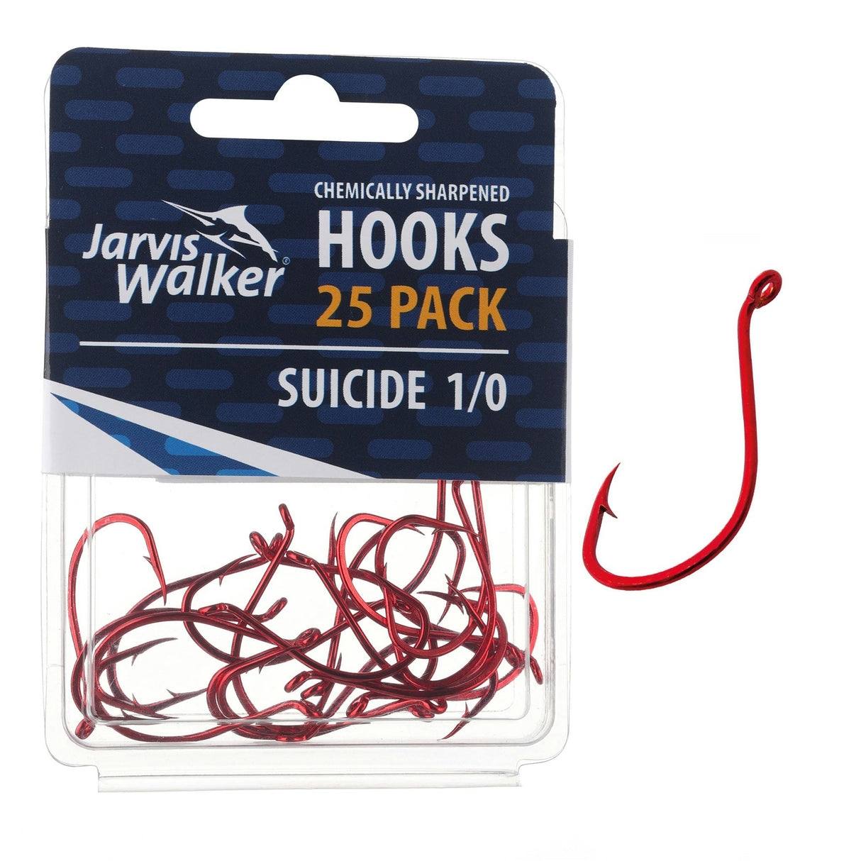 Jarvis Walker Red Suicide Hooks