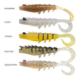 Shimano Squidgies Prawn Wriggler Tail Soft Plastics