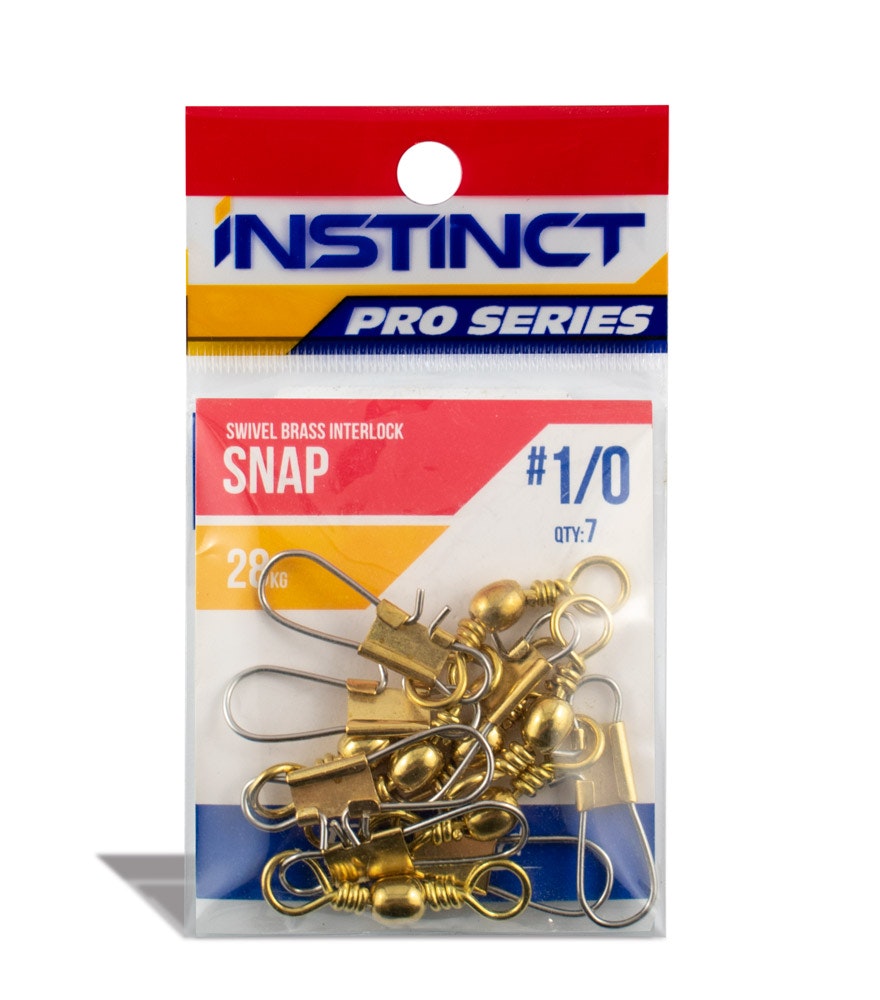 Instinct Pro Swivel Brass Interlock Snap