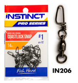 Instinct Pro Swivel Ball Bearing Coastlock Snap