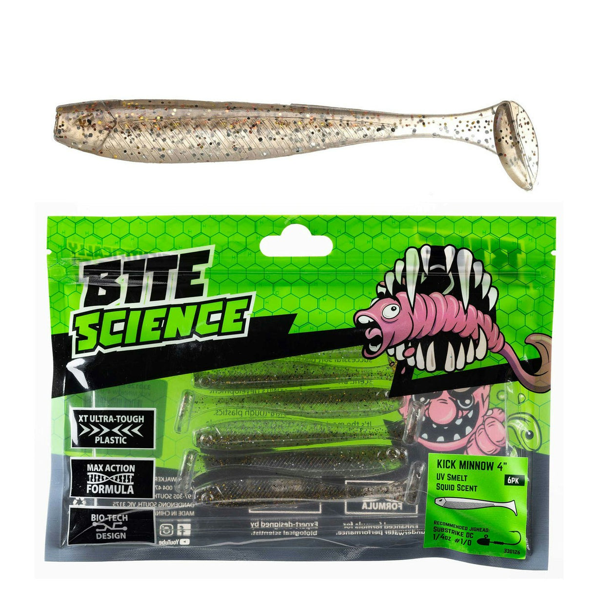 Bite Science Kick Minnow Lures