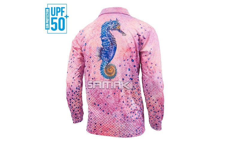 Samaki Seahorse Fishing Jersey Youth