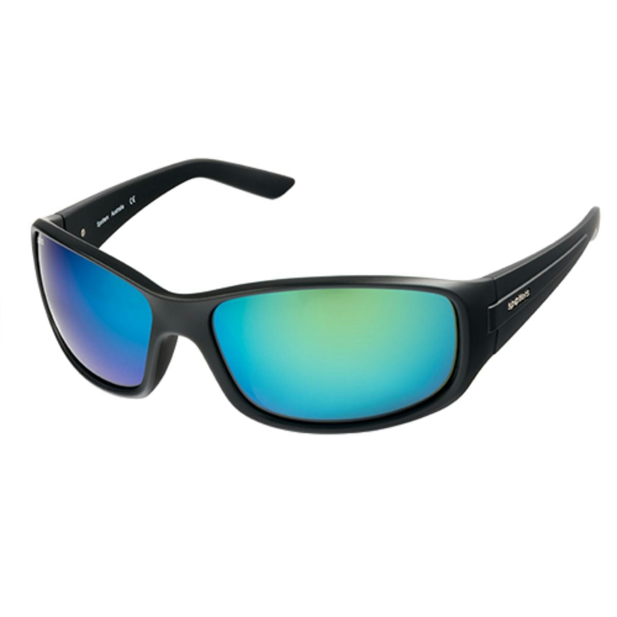 Spotters Combat Matt Black Polarised Sunglasses