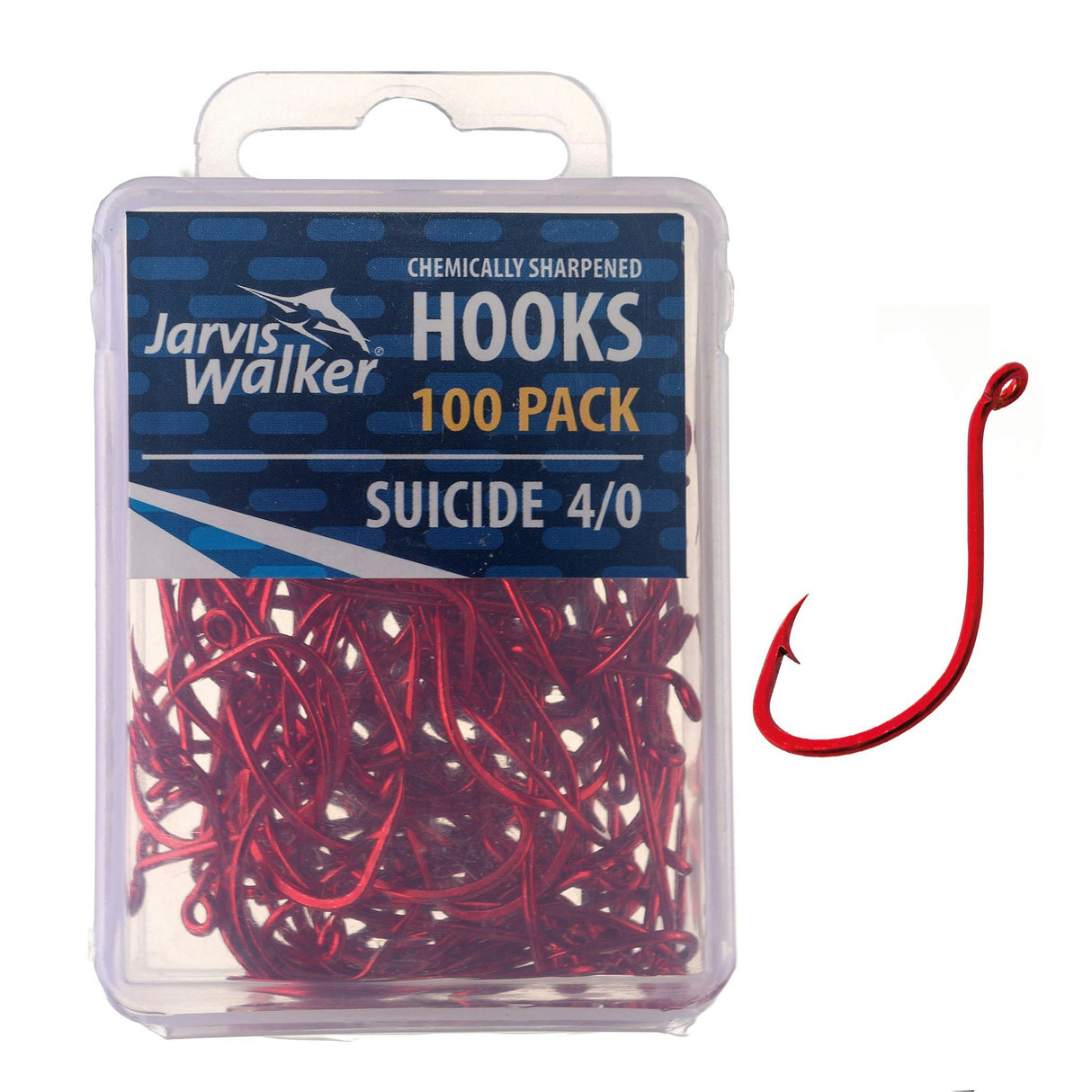 Jarvis Walker Red Suicide Hooks