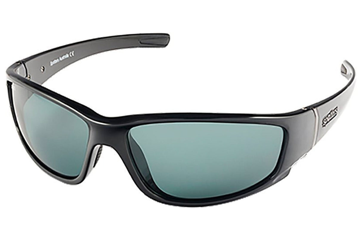 Spotters Cristo Gloss Black Polarised Sunglasses