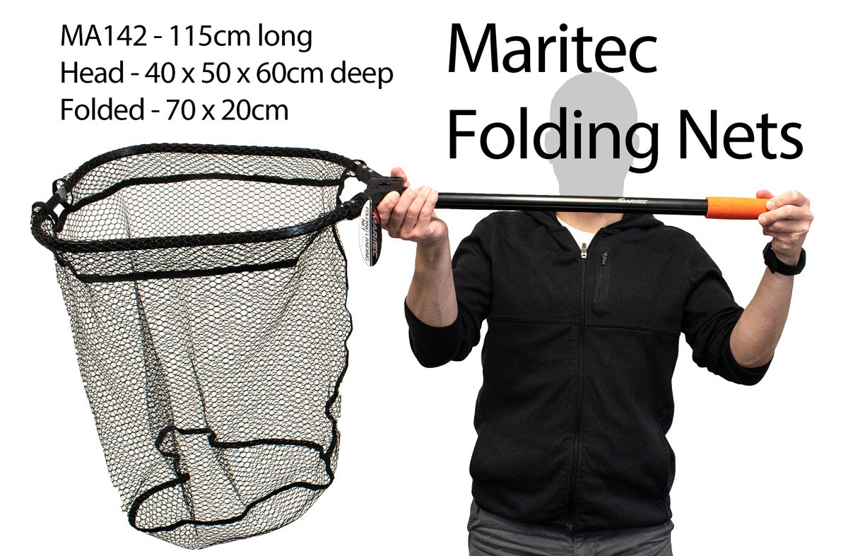 Maritec Rubber Landing Nets FOLDING (MA140 NOT FOLDING)