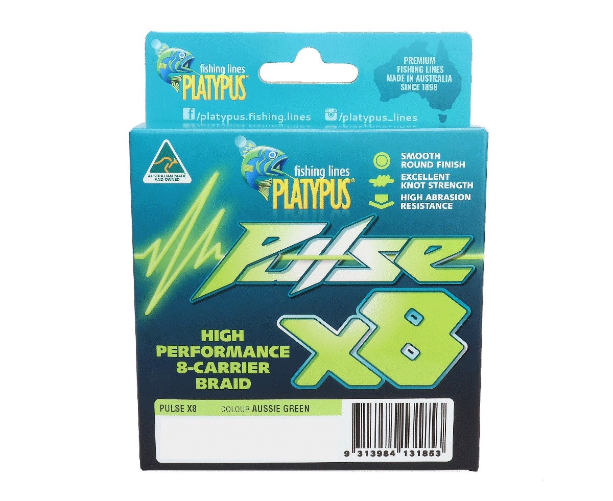 Platypus Pulse X8 Braid Green - 300m