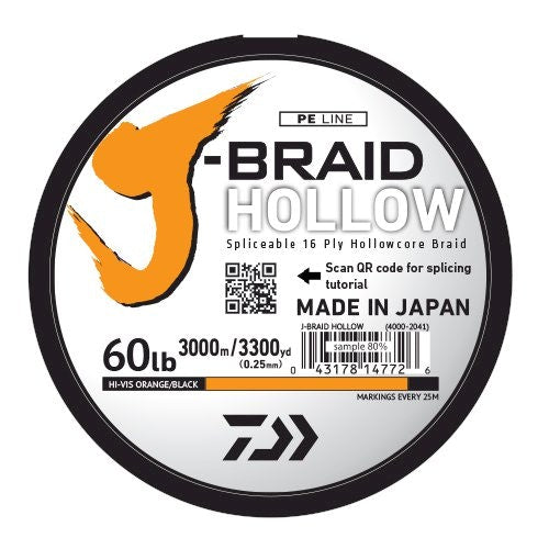 Daiwa J-Braid Hollow Line