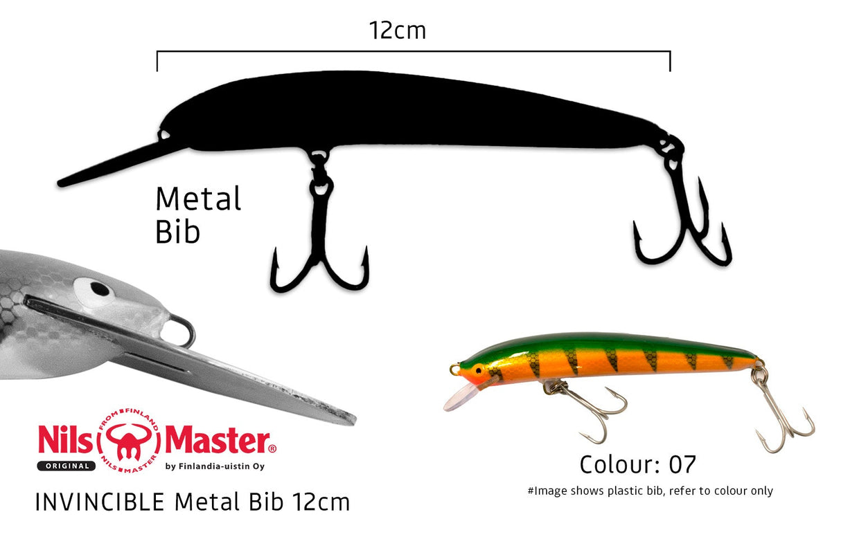 Nils Master INV-DR-Metal-Bib 12cm 24g