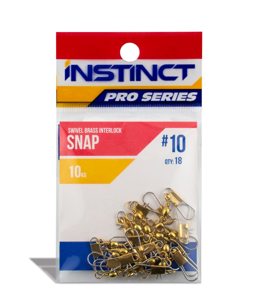 Instinct Pro Swivel Brass Interlock Snap