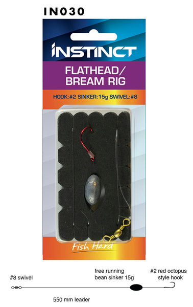 bream fishing lure rig Instinct Rig Flathead & Bream – Tackle World
