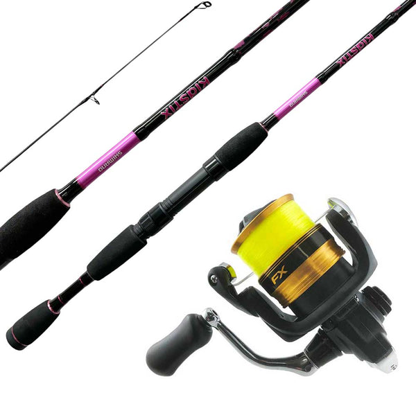 Shimano Kidstix 702 3-5kg Spin Combo Pink – Tackle World