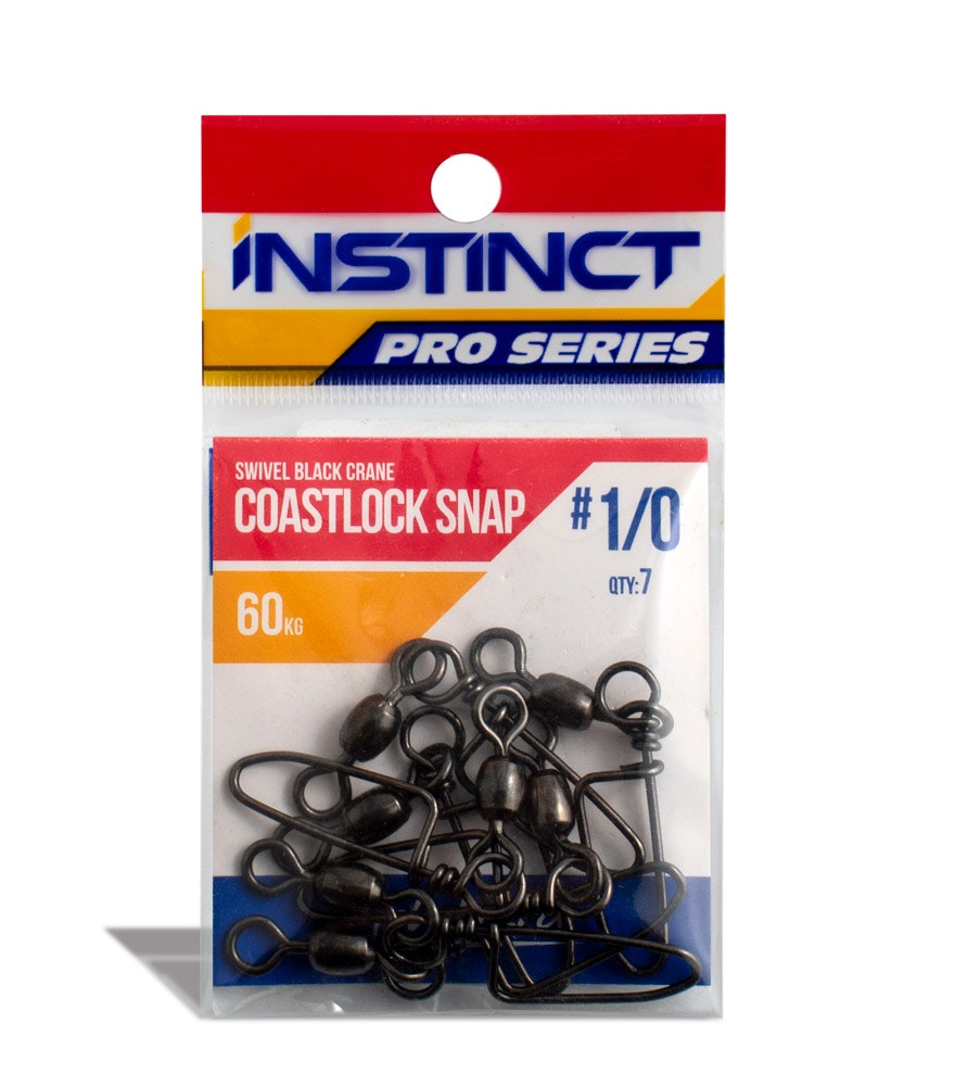 Instinct Pro Swivel Black Crane Coastlock Snap