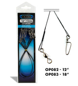 Optia Wire Trace - Crane Swivel & Coastlock Snap