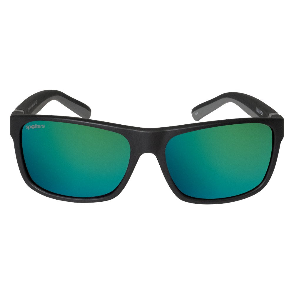 Spotters Wombat Matt Black Polarised Kids Sunglasses