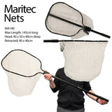 Maritec Rubber Landing Nets FOLDING (MA140 NOT FOLDING)