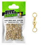 Bite Science Swivels Brass Barrel