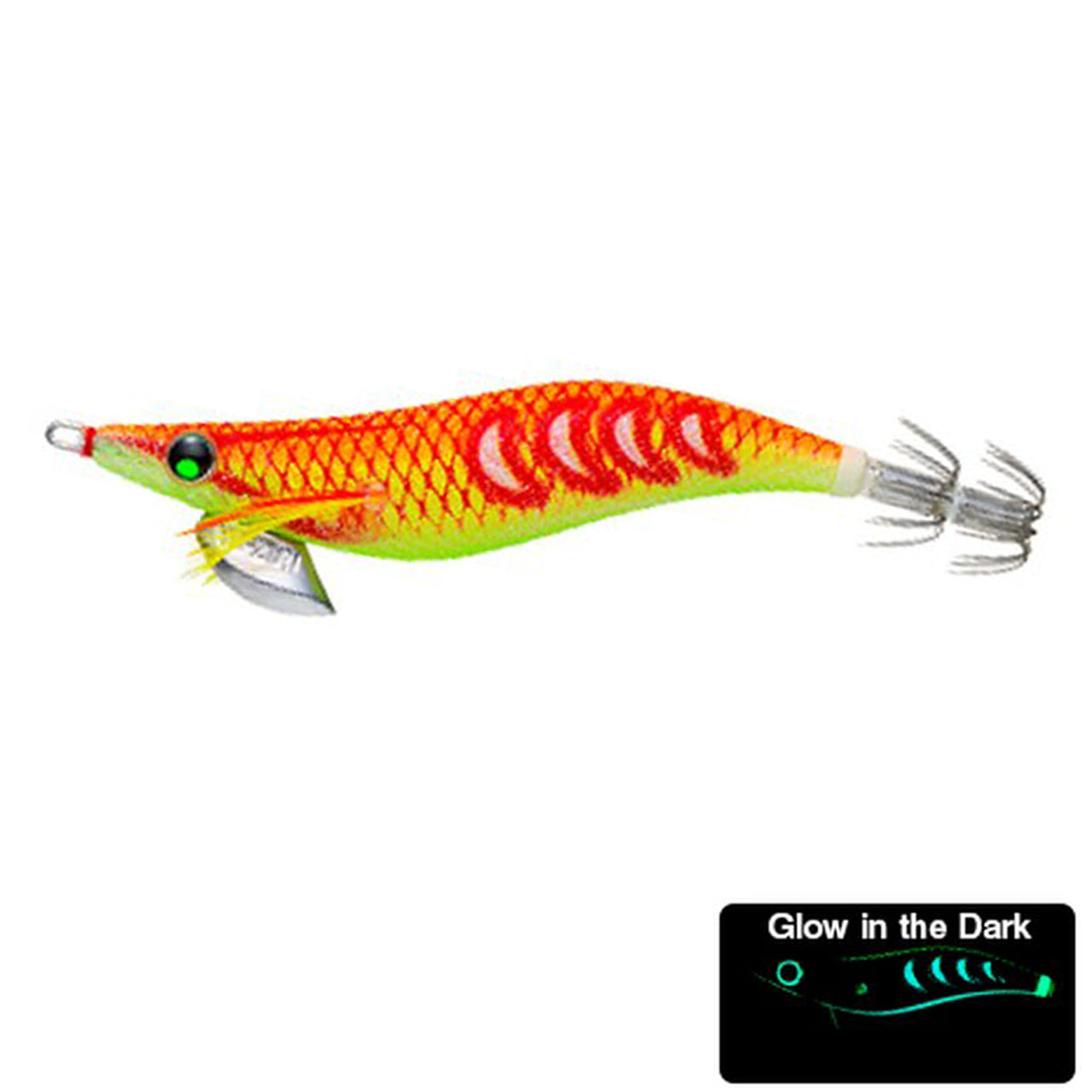 Yo-Zuri Aurie Q Search Double Glow Squid Jigs