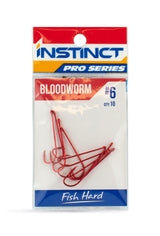 Instinct Pro Bloodworm Red Hook Pre Pack