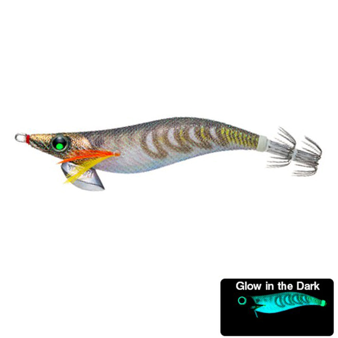 Yo-Zuri Aurie Q Search Double Glow Squid Jigs