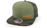 Cap Flat Samaki Under Radar Olive/Camo