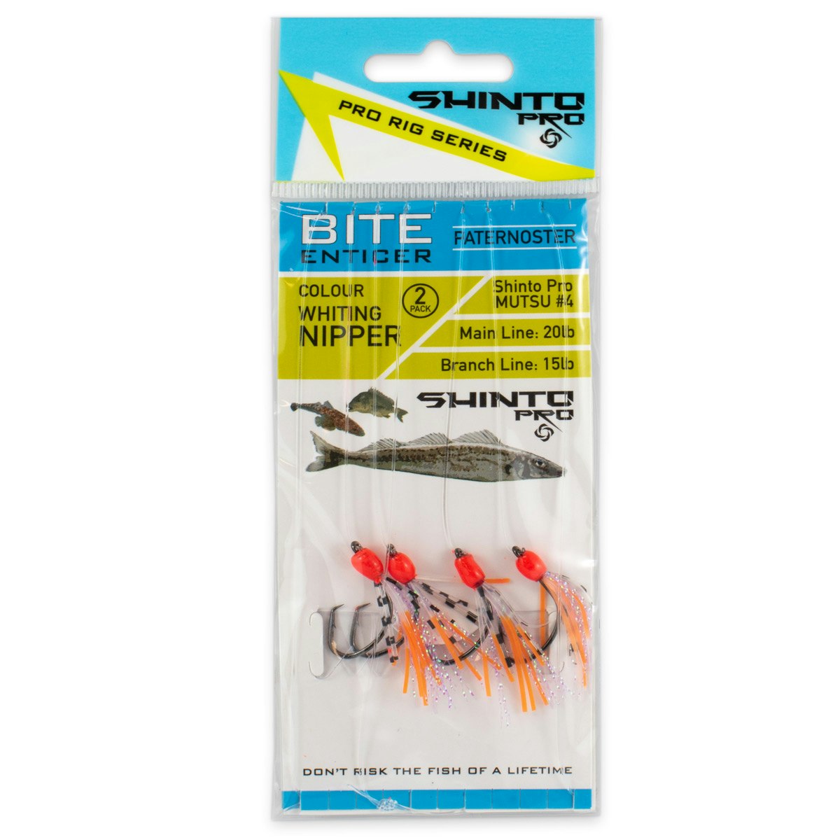 Shinto Pro Bite Enticer Paternoster Mutsu Rig 2pk