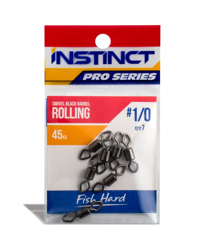 Instinct Pro Swivel Black Barrel Rolling