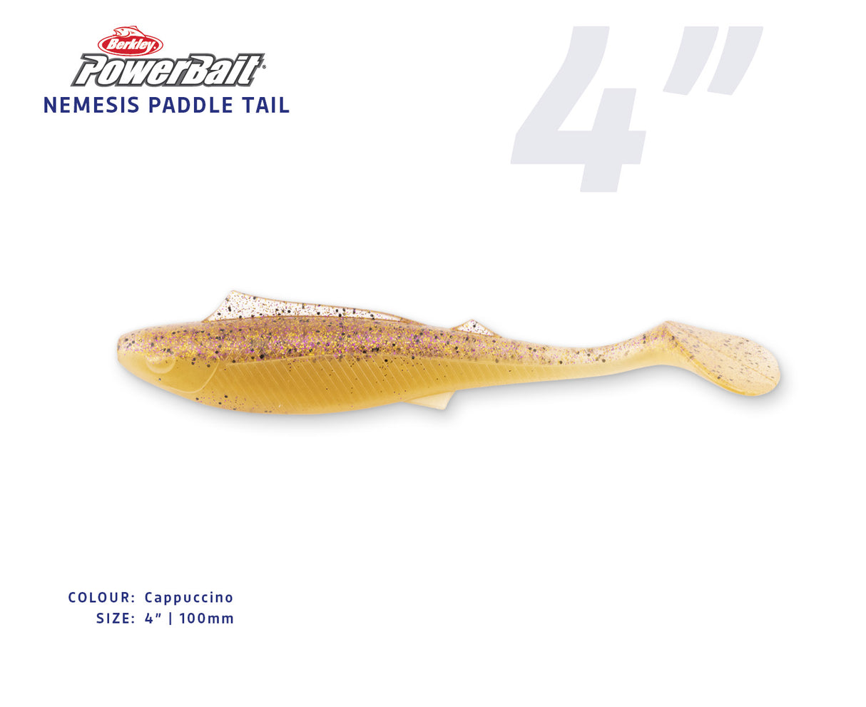 Berkley Powerbait Nemesis Paddle Tail Soft Plastics