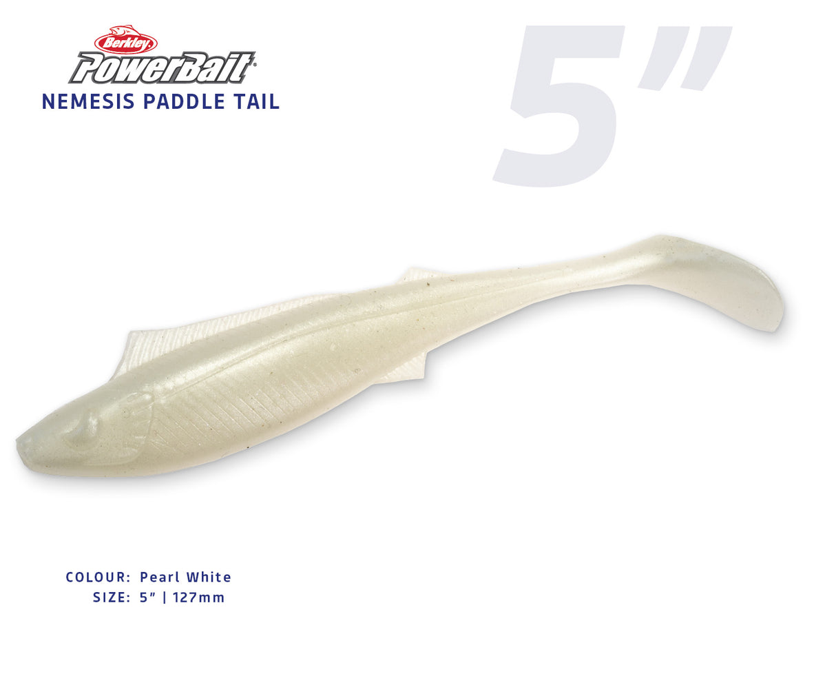 Berkley Powerbait Nemesis Paddle Tail Soft Plastics