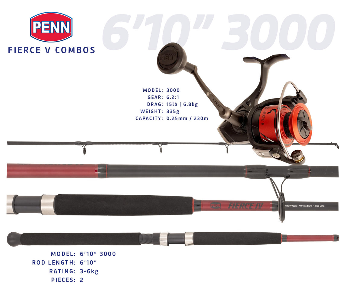Penn Fierce V Combos