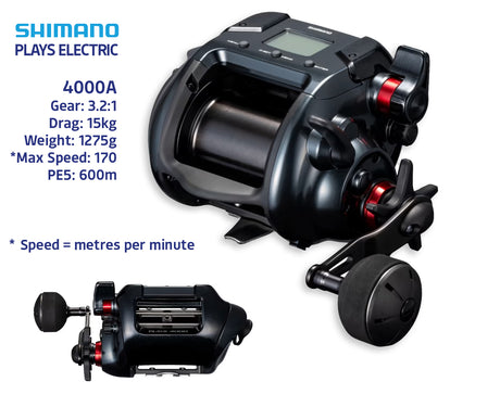 electric fishing reel for sale australia Wilson Assist WRAE 3000 Electric Compleat Angler Nedlands Pro Tackle Electric Fishing Reels | Tackle