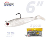 Berkley Powerbait 6" Swim Shad Soft Plastics