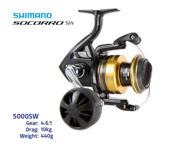 Shimano Socorro SW Spin Reel – Tackle World