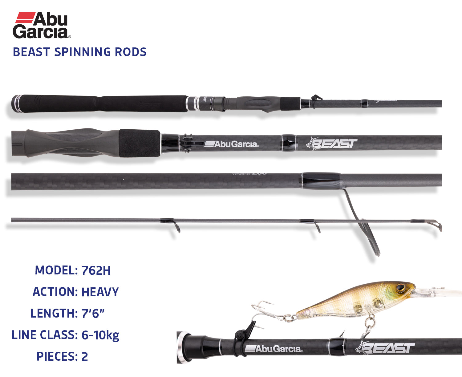 Abu Garcia Beast Rods – Tackle World