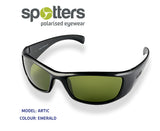 Spotters Artic+ Gloss Black Polarised Sunglasses