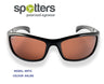 Spotters Artic+ Gloss Black Polarised Sunglasses