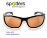 Spotters Artic+ Gloss Black Polarised Sunglasses