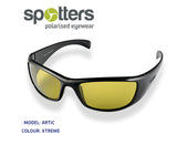 Spotters Artic+ Gloss Black Polarised Sunglasses