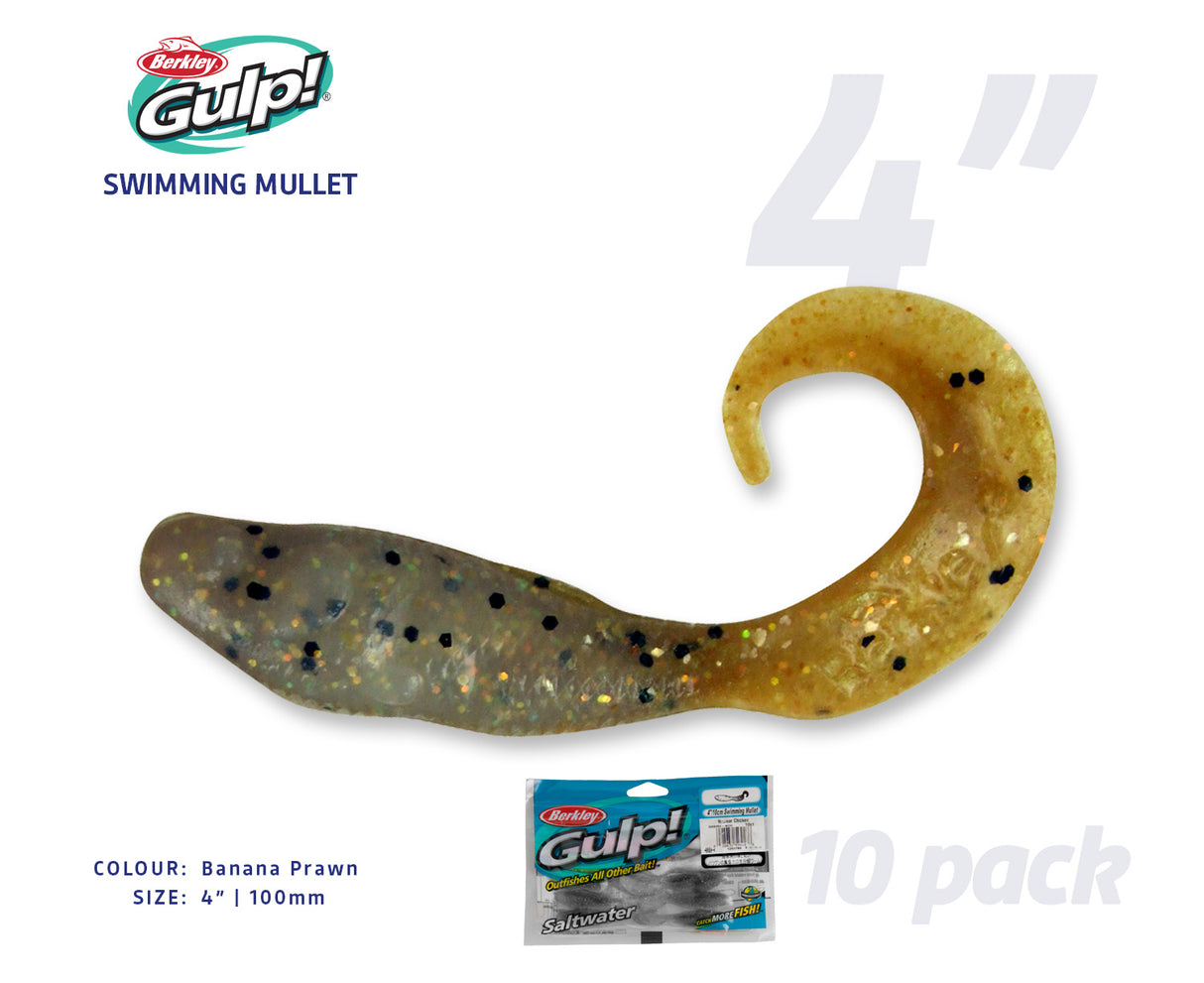 Berkley Gulp Swimming Mullet Soft Plastics